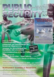 Jetzt schon die Webversion online vorab anschauen! - Public Security