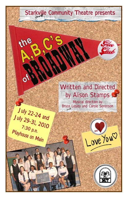 Written and Directed by Alison Stamps - Starkville Community Theatre