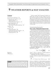 9 Weather reports & Map analysis