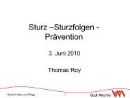 Sturz - Sturzfolgen - Prävention(PDF, 643 KB)