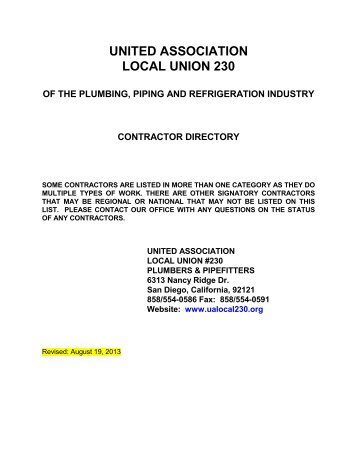 local contracting companies