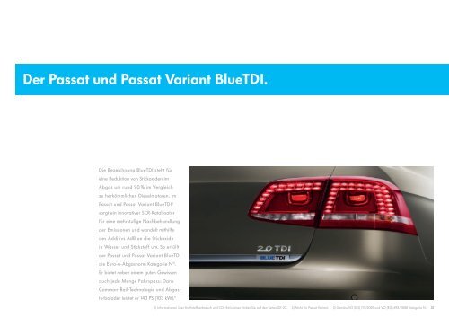 Der Passat und Passat Variant