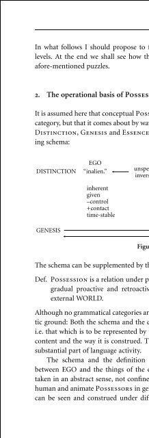 Dimensions of Possession - elchacocomoarealinguistica