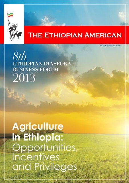 Agriculture in Ethiopia - The Ethiopian American