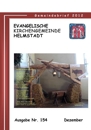 Gemeindebrief Dezember 2012 - ev-kirche-helmstadt.de