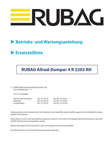 8 MB - RUBAG Baumaschinen