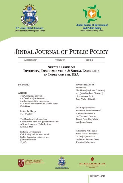 Full Pdf - Jindal School of Government and Public Policy