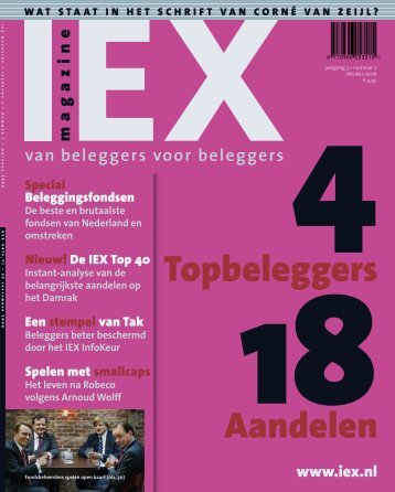 Magazine u op de hoogte van het wel en wee van de 40 - Iex