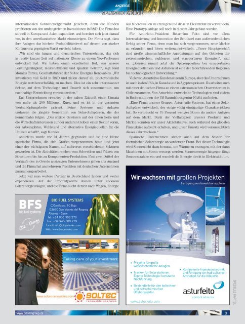 spanische energie - Prisma Group
