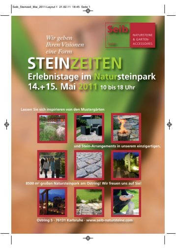steinzeiten - Seib Natursteine GmbH Karlsruhe