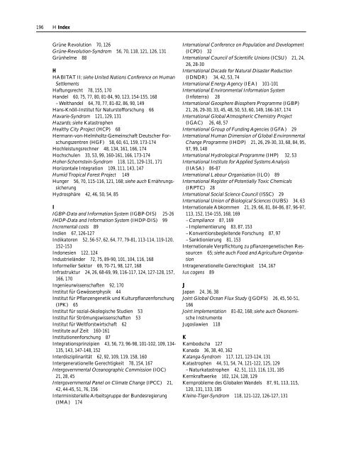 Welt im Wandel: Herausforderung für die deutsche Wissenschaft ...