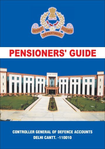 Pensioner's Guide - CGDA-Controller General of Defence Accounts