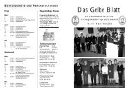 Das Gelbe Blatt - Kirchengemeinden Enge und Stedesand