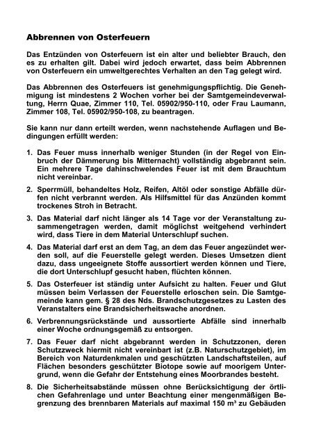 MB Febr 09 - Rat und Verwaltung - Samtgemeinde Freren