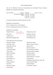 Sitzungsprotokoll - Stadtgemeinde Wiener Neustadt