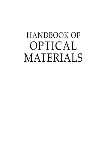 Optics Handbook Of Optical Materials - webber.pdf - IATE