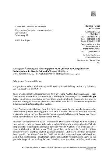Stellungnahme von Rechtsanwalt Heinz vom 30. Oktober 2013.pdf