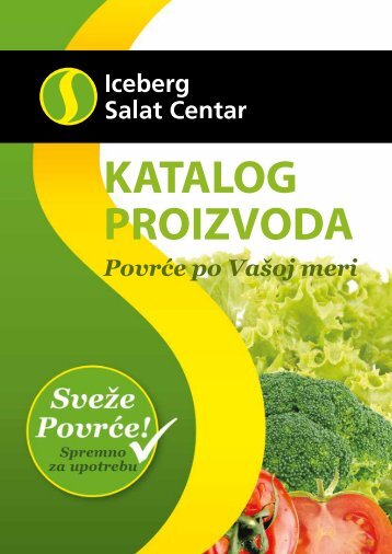 Katalog proizvoda - Iceberg Salat Centar