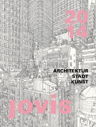 ARCHITEKTUR STADT KUNST - Jovis Verlag