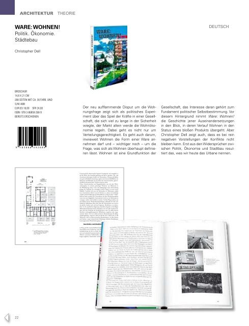 ARCHITEKTUR STADT KUNST - Jovis Verlag