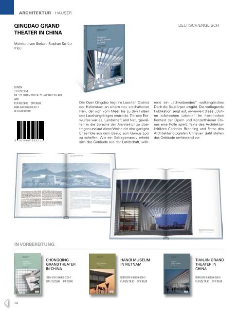 ARCHITEKTUR STADT KUNST - Jovis Verlag