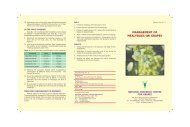management of mealybugs on grapes - National Research Centre ...