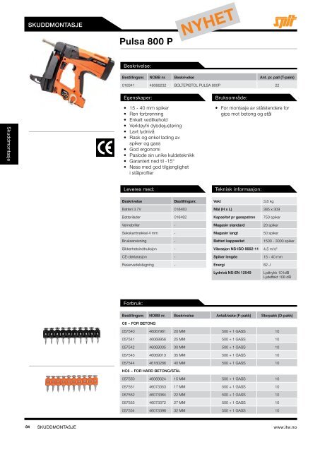 PRODUKTKATALOG2013 - ITW Construction Products AS