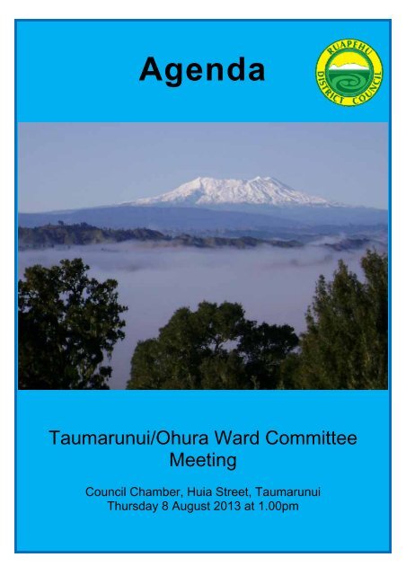 View - Ruapehu District Council