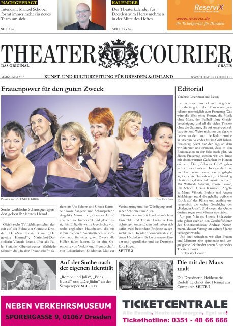 Editorial Frauenpower für den guten Zweck - theatercourier