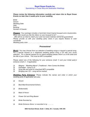 basic wedding ceremony outline for rick langer wedding sermons outline