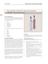 Scraped-Surface Heat Exchanger - Matrix Process Solution