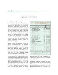 Chapter-7 Agricultural and Rural Finance - Bangladesh Bank