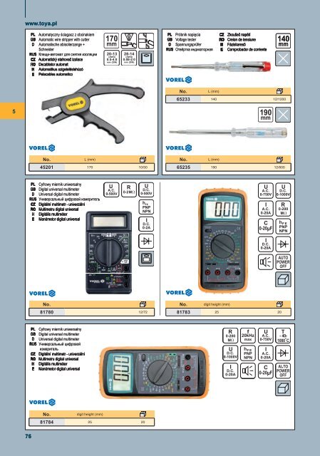 KATALOG VOREL 2010.indb