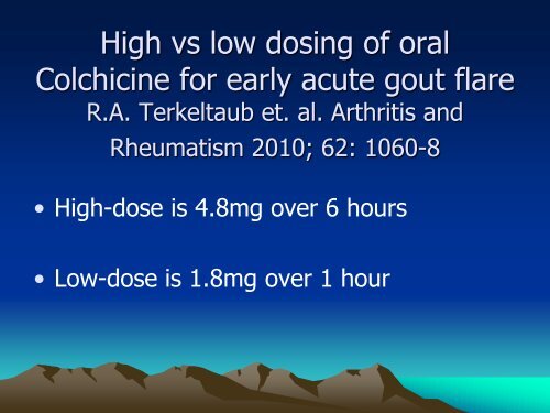 Hot Tips in Rheumatology - General Practice Conference & Medical ...