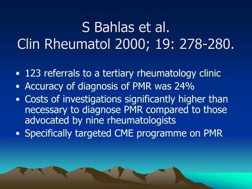 Hot Tips in Rheumatology - General Practice Conference & Medical ...