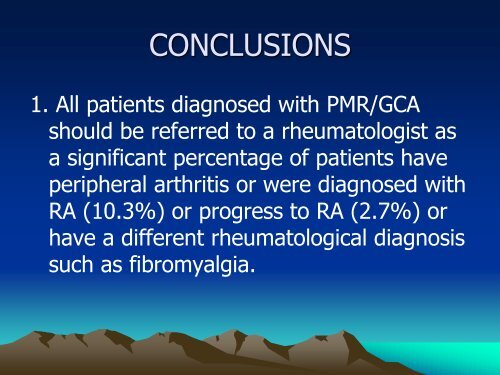 Hot Tips in Rheumatology - General Practice Conference & Medical ...