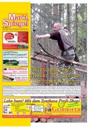 ausgabe 4 2013 - regionaler marktspiegel