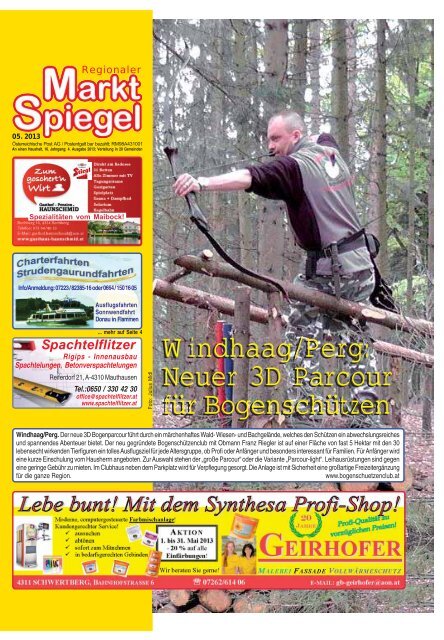 ausgabe 4 2013 - regionaler marktspiegel