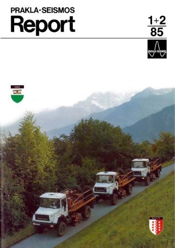 Report 1+2 / 1985 - PRAKLA-SEISMOS - Downloadportal