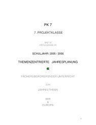 7. projektklasse themenzentrierte jahresplanung - 8ung.at