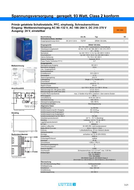 und Anlagen- Automatisierungstechnik - Luetze.com