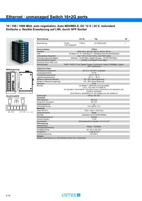 und Anlagen- Automatisierungstechnik - Luetze.com