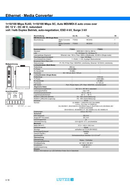 und Anlagen- Automatisierungstechnik - Luetze.com