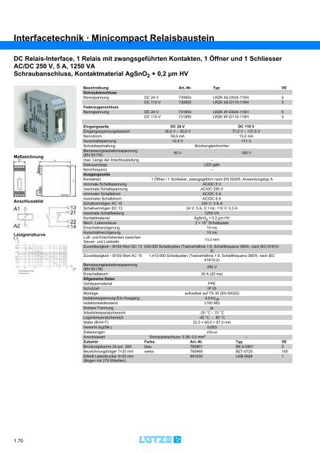 und Anlagen- Automatisierungstechnik - Luetze.com