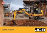 Minibagger 8014/8016 CTS - JCB Baumaschine