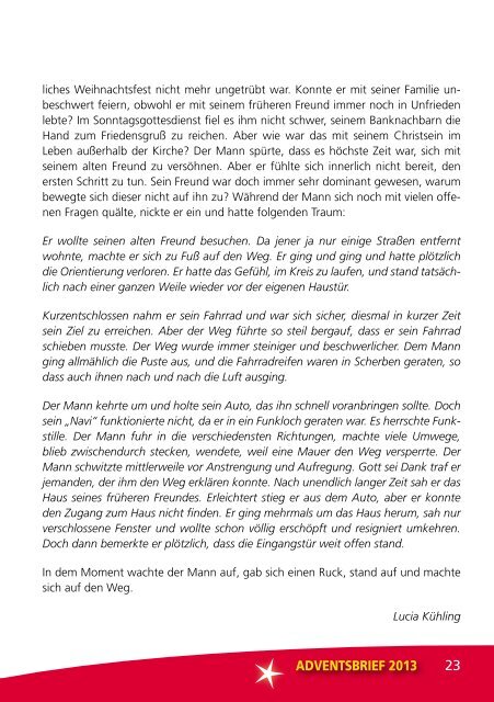 ADVENTSBRIEF 2013 Gemeindeleben - st-andreas-clp.de