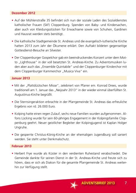 ADVENTSBRIEF 2013 Gemeindeleben - st-andreas-clp.de