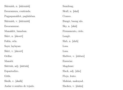 Balikukô.Skiff, n. [skí