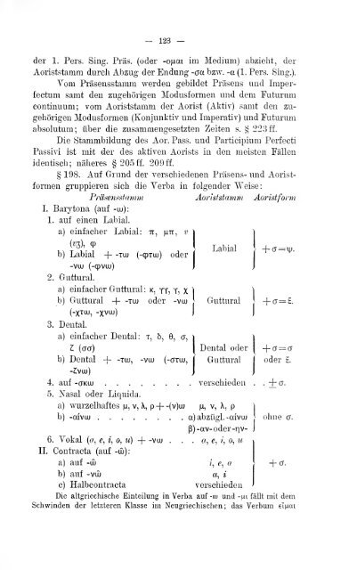 Grammatik, Texte, Glossar