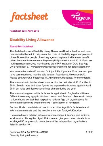 30 Free Magazines From AGEUK ORG UK